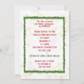 Candy Cane aus Martini-Glas Einladung (Rückseite)