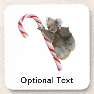 Candy Cane Australian Koala Bears Untersetzer