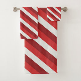 Candy Cane Badhandtuch Set