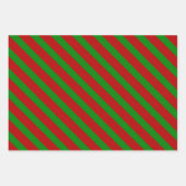 Candy Cane Basics - Geschenkwrap für klassische St Geschenkpapier Set (Vorderseite 2)