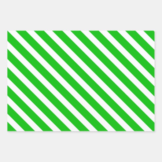 Candy Cane Basics - Geschenkwrap für klassische St Geschenkpapier Set (Vorderseite 3)