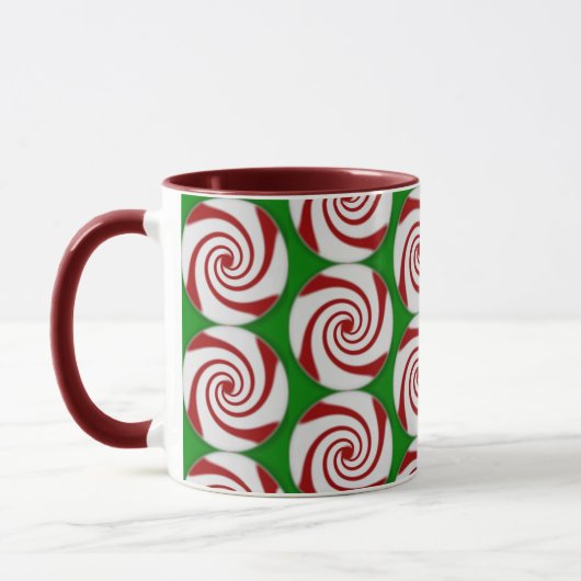 Candy Cane Basics Peppermint Drop Tasse (Links)