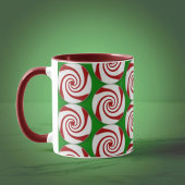 Candy Cane Basics Peppermint Drop Tasse