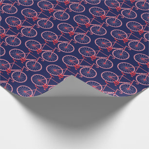 Candy Cane Bikes Geschenkpapier