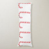 Candy Cane Body Pillow Seitenschläferkissen (Vorderseite Vertikal)
