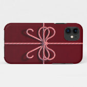 Candy Cane Bow iPhone 5 Fall Case-Mate iPhone Hülle (Rückseite (Horizontal))