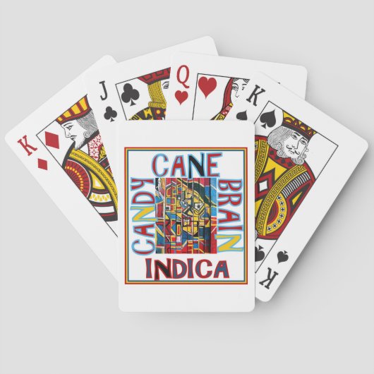 CANDY CANE BRAIN INDICA SPIELKARTEN (Rückseite)