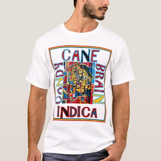 CANDY CANE BRAIN INDICA T-Shirt (Vorderseite)