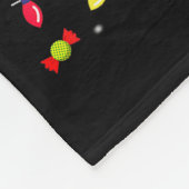 Candy Cane Bruh Tree Light Pjs Christmas Xmas Men Fleecedecke (Ecke)