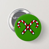 Candy Cane Button (Vorne & Hinten)