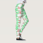 Candy Cane Camouflage Leggings (Rechts)