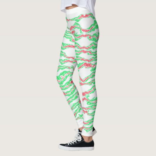 Candy Cane Camouflage Leggings (Links)
