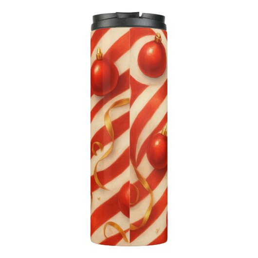 Candy Cane Carousel Thermosbecher (Rückseite)