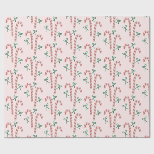 Candy Cane Cheer Geschenkpapier (Flach)