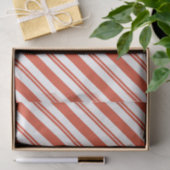 Candy Cane Chorus-Big Stripe Diagonal Seidenpapier (Geschenk)