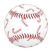 Candy Cane Christmas Baseball (Rückseite)