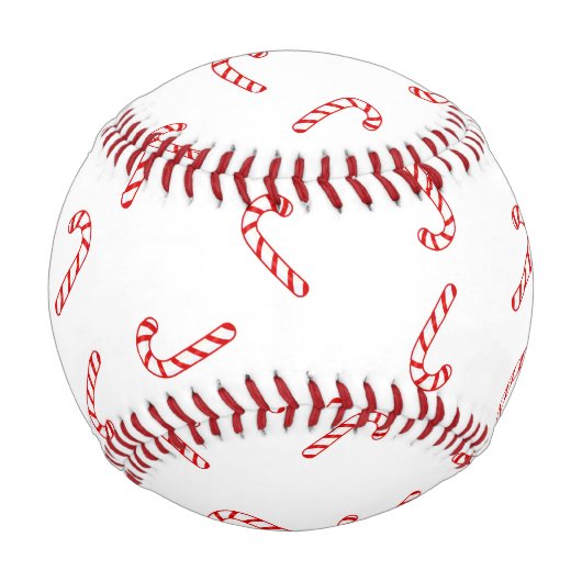 Candy Cane Christmas Baseball (Vorderseite)