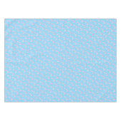 Candy Cane Christmas Blue Tischdecke (Vorderseite (Horizontal))