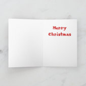 Candy Cane Christmas Card Feiertagskarte (Innenseite)