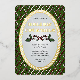 Candy Cane Christmas Dream | Aufforderung zur Einr Folieneinladung