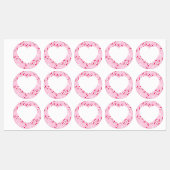 Candy Cane Christmas Etiketten (Blatt)