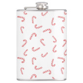 Candy Cane Christmas Flachmann (Vorderseite)