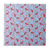 Candy Cane Christmas Fliese (Vorderseite)
