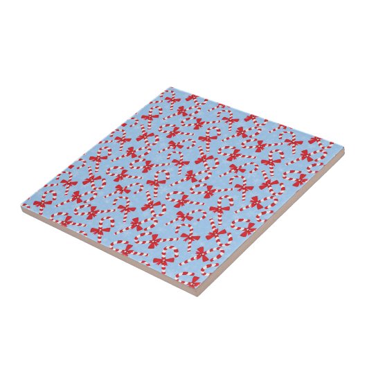Candy Cane Christmas Fliese (Seite)