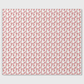 Candy Cane Christmas Geschenkpapier (Flach)