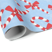Candy Cane Christmas Geschenkpapier (Rolleneckpunkt)