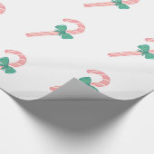 Candy Cane Christmas Geschenkpapier (Ecke)