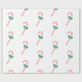 Candy Cane Christmas Geschenkpapier (Flach)
