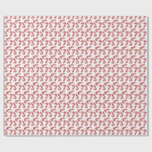 Candy Cane Christmas Geschenkpapier (Flach)