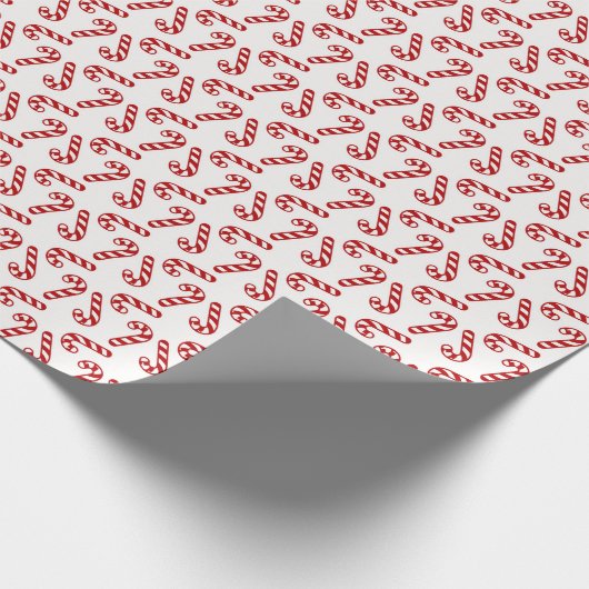Candy Cane Christmas Geschenkpapier (Ecke)