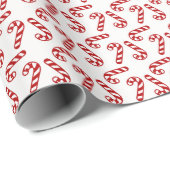 Candy Cane Christmas Geschenkpapier (Rolleneckpunkt)