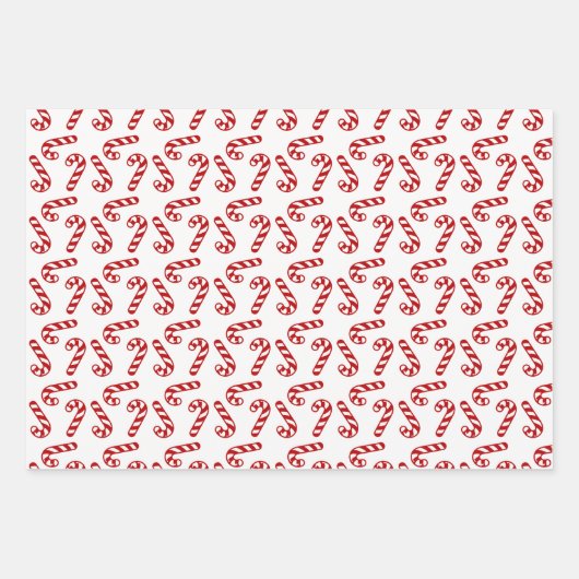 Candy Cane Christmas Geschenkpapier Set (Vorderseite 2)