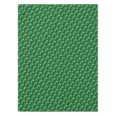 Candy Cane Christmas Green Tischdecke (Vorderseite)