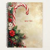 Candy Cane Christmas Holiday Planner Planer (Vorderseite)