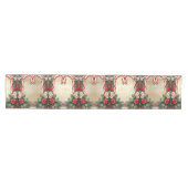 Candy Cane Christmas Holiday Table Runner Mittelgroßer Tischläufer (Horizontal)