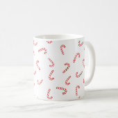 Candy Cane Christmas Kaffeetasse (VorderseiteRechts)