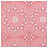 Candy Cane Christmas Kaleidoscope Pattern Fabric Stoff (Nahaufnahme)