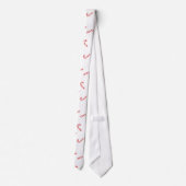 Candy Cane Christmas Krawatte (Rückseite)