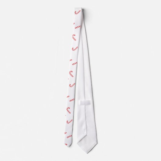 Candy Cane Christmas Krawatte (Rückseite)