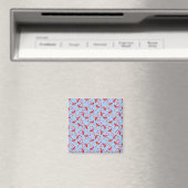 Candy Cane Christmas Magnet (In Situ (Geschirrspüler))