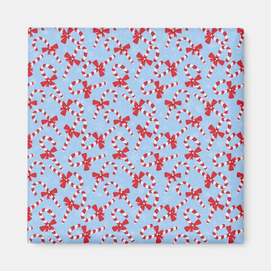 Candy Cane Christmas Magnet (Vorne)