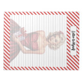 Candy Cane Christmas Notizblock (Vorderseite)