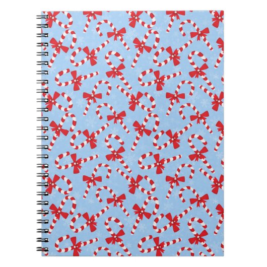 Candy Cane Christmas Notizblock (Vorderseite)