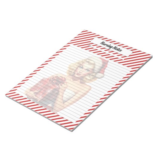 Candy Cane Christmas Notizblock (angewinkelt)