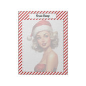 Candy Cane Christmas Notizblock (Rotiert)
