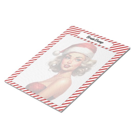 Candy Cane Christmas Notizblock (angewinkelt)